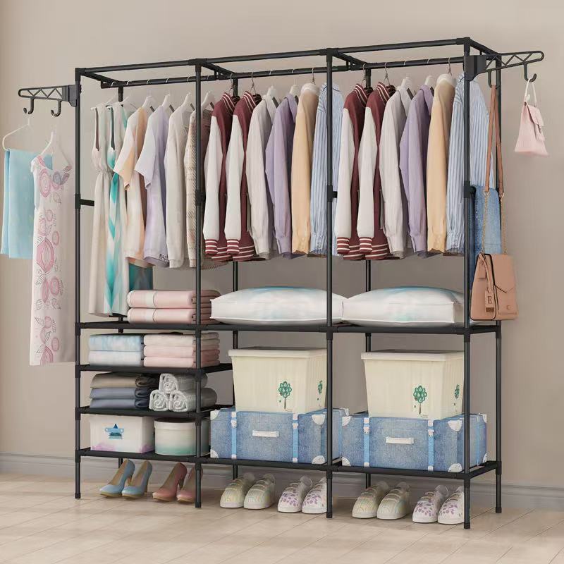 Perchero Tendedero de Ropa Multifuncional Moderno 173x160x36cm FSK10950 Selecto