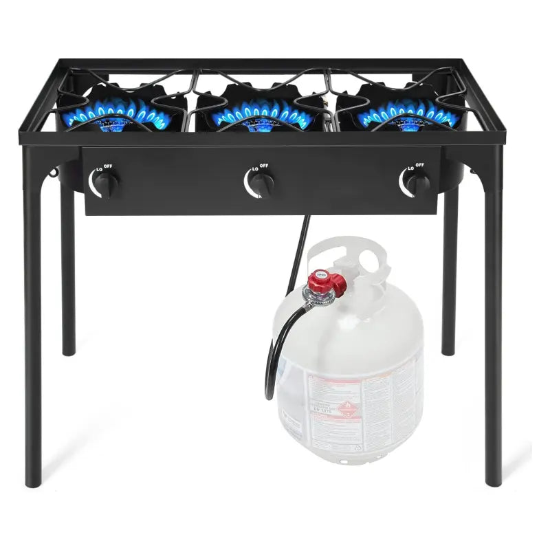 Estufa de 3 Quemadores a Gas 72x78x45cm Lotus EX03 Selecto