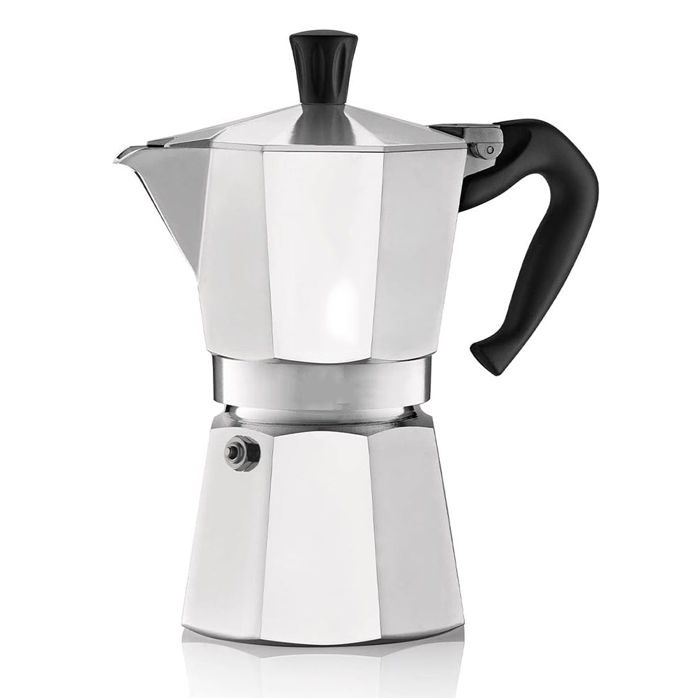 Cafetera Italiana de Aluminio 3 Tazas NS340343 Espresso Moka.