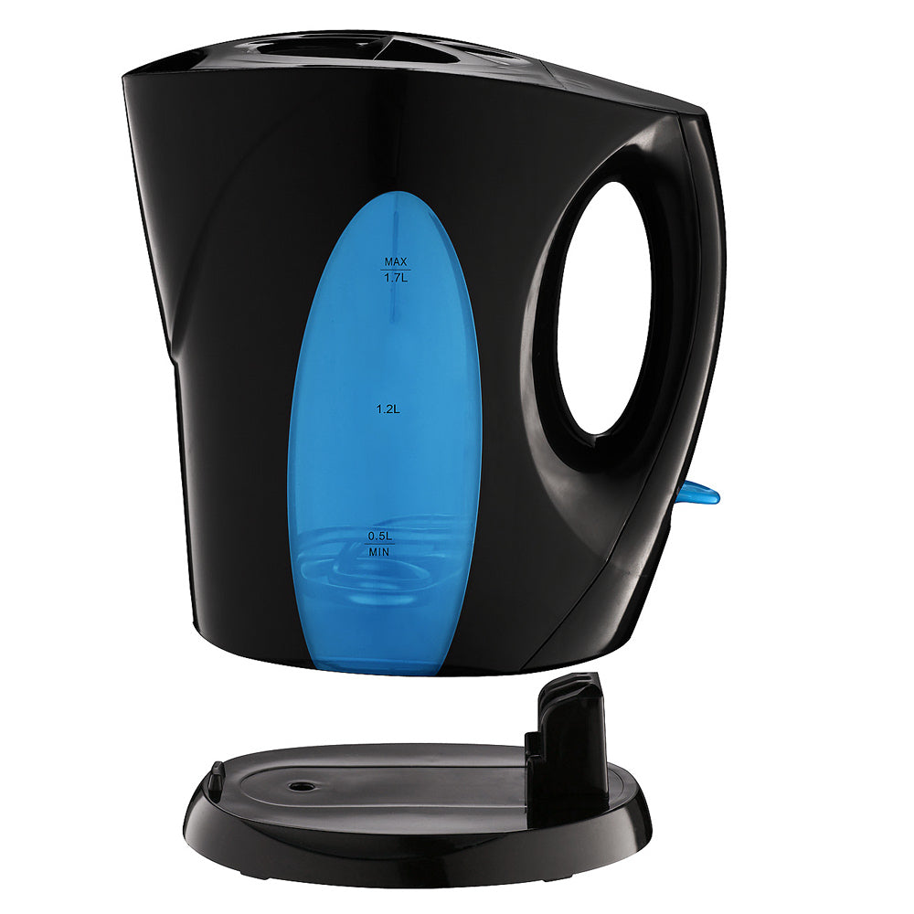 Tetera Eléctrica 1.7L Blanco y Negro Homestar HS-1-7K-GD Homestar