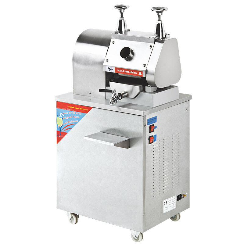(LLEGANDO 10 DE JULIO) Máquina Extractor de Jugo de Caña de Azúcar con Rueditas 550W ZZJ-82