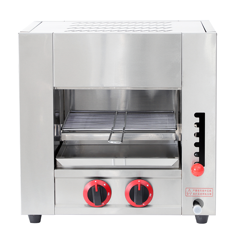 Salamandra de 2 Quemadores a Gas HGS-M12 Gratinar. Tostar. Asar. Calentar. Selecto