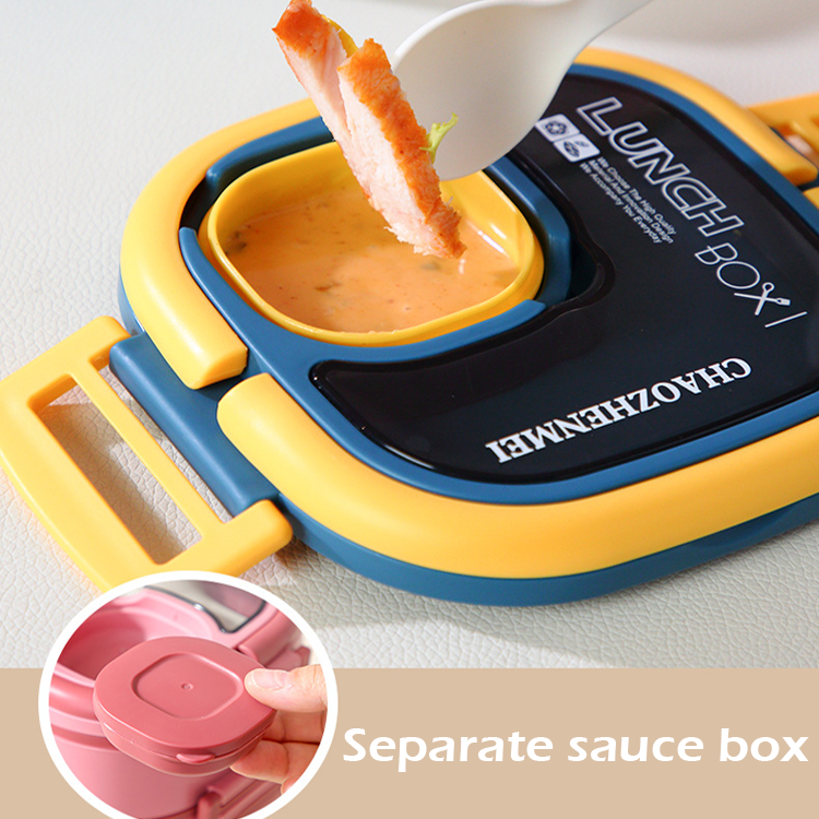 Lonchera de 2 Niveles 1300ml LHC-1517