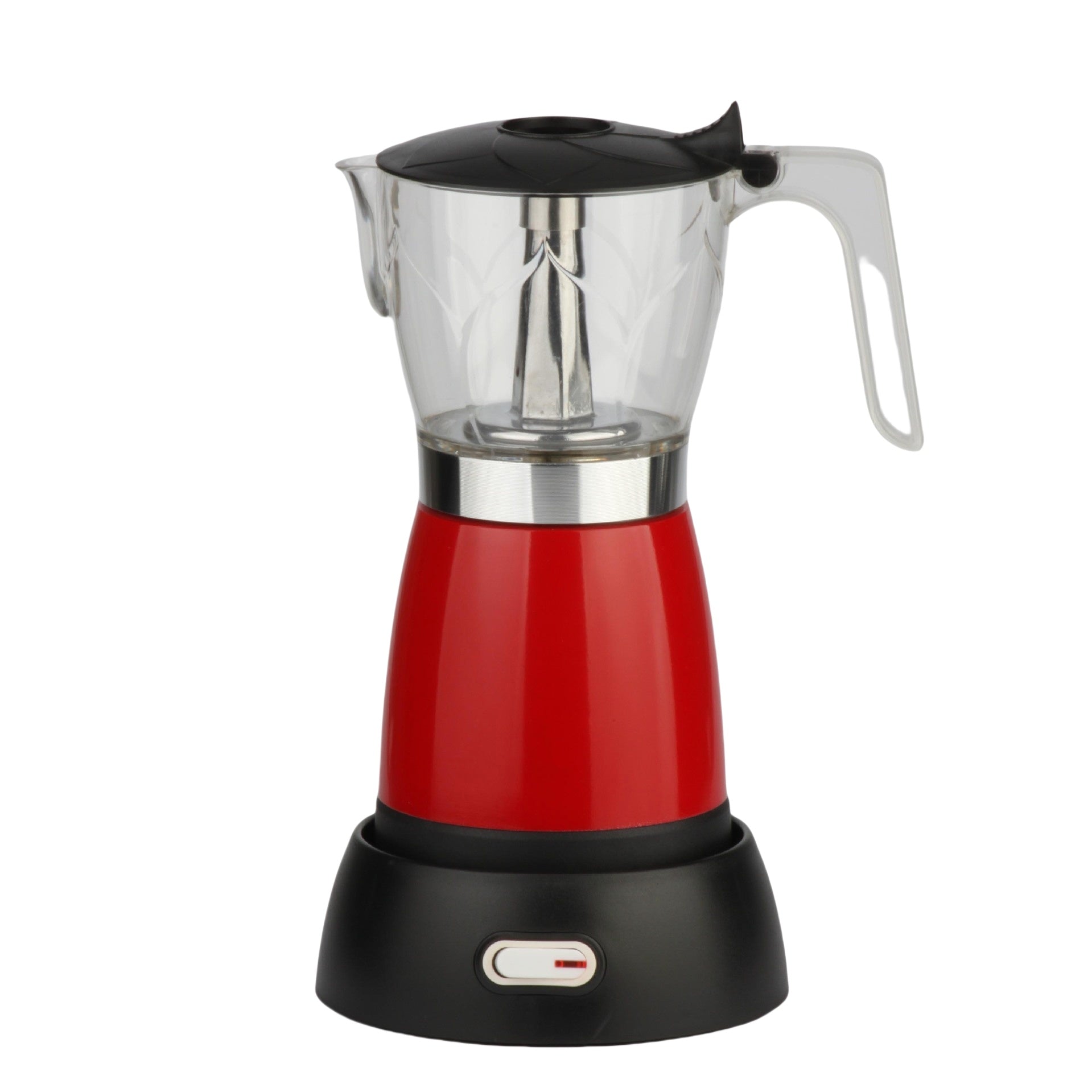 Cafetera Eléctrica de 6 Tazas Rojo Lotus LT-2012 Cafetera italiana. Espresso. LOTUS