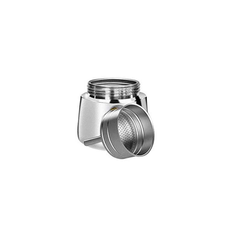 Cafetera de Espresso Moka en Acero Inoxidable 6 Tazas Lotus LT-N600 Expresso. Cafeteras italianas. Selecto