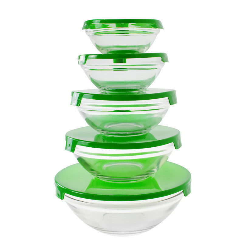Set 5 Envases de Vidrio con Tapa Lotus 164-1004 LOTUS