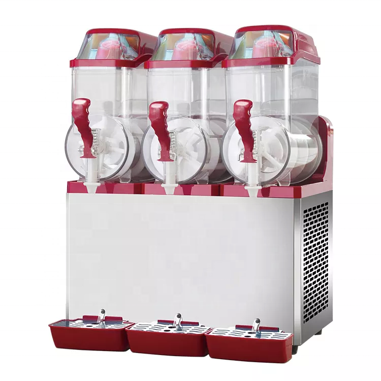 Máquina de Hielo Loco o de Granizados 12L+12L+12L 1000W SM312 Selecto