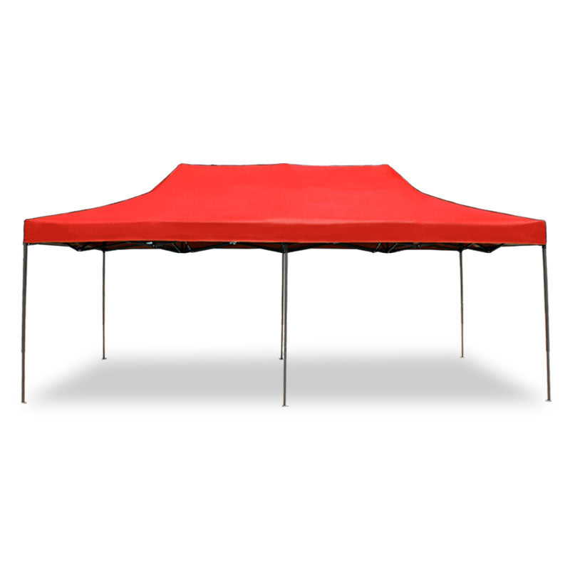 Tolda Plegable 3x6m Rojo HS-PTJG-036RD Gazebo. Carpa. Selecto