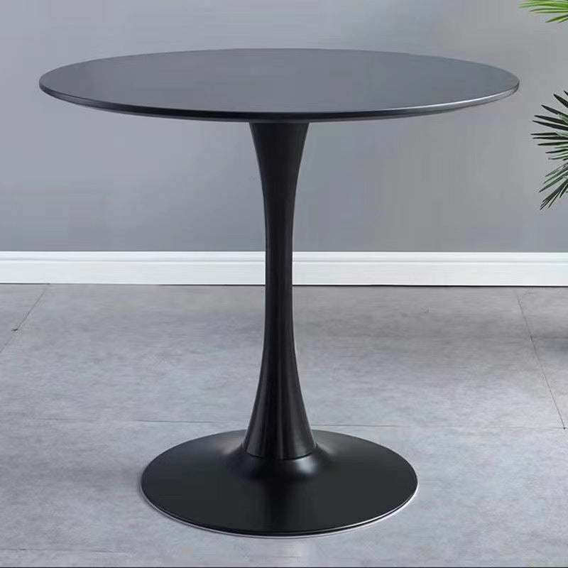 Mesa Redondo Negro 70x70cm NVS2540209 Selecto