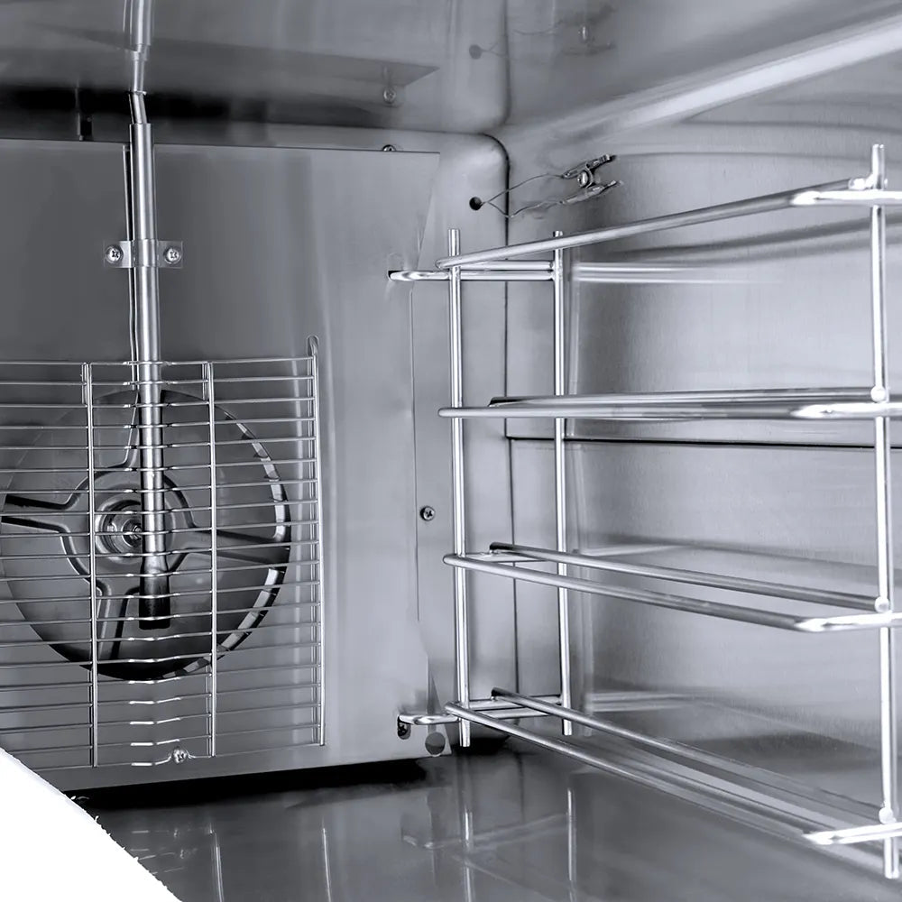 Horno de Convección Eléctrico de 4 Bandejas 220V/60Hz HEB-8F Selecto