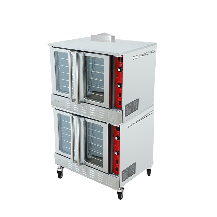 (LLEGANDO 15 DE SEPTIEMBRE) Horno Industrial Doble de Convección a Gas 96,000BTU 110V – HSD-102G