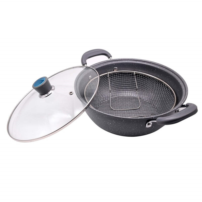 Cacerola Freidora 26cm Negro 89248 Selecto