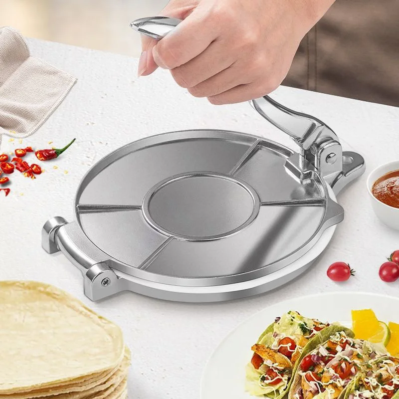 Tortillera de Aluminio para Hacer Tacos Tortillas 16cm y 20cm Selecto