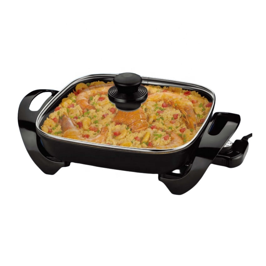 Sartén Eléctrico Cuadrado Universal Royal IU-3030C-8