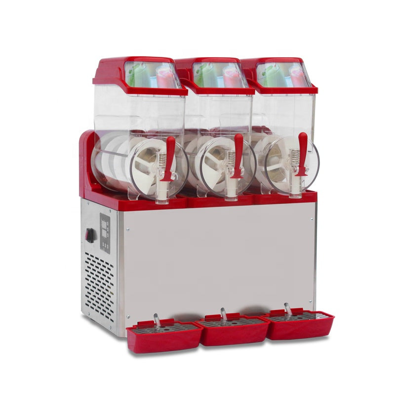 Máquina de Hielo Loco o de Granizados 12L+12L+12L 1000W SM312