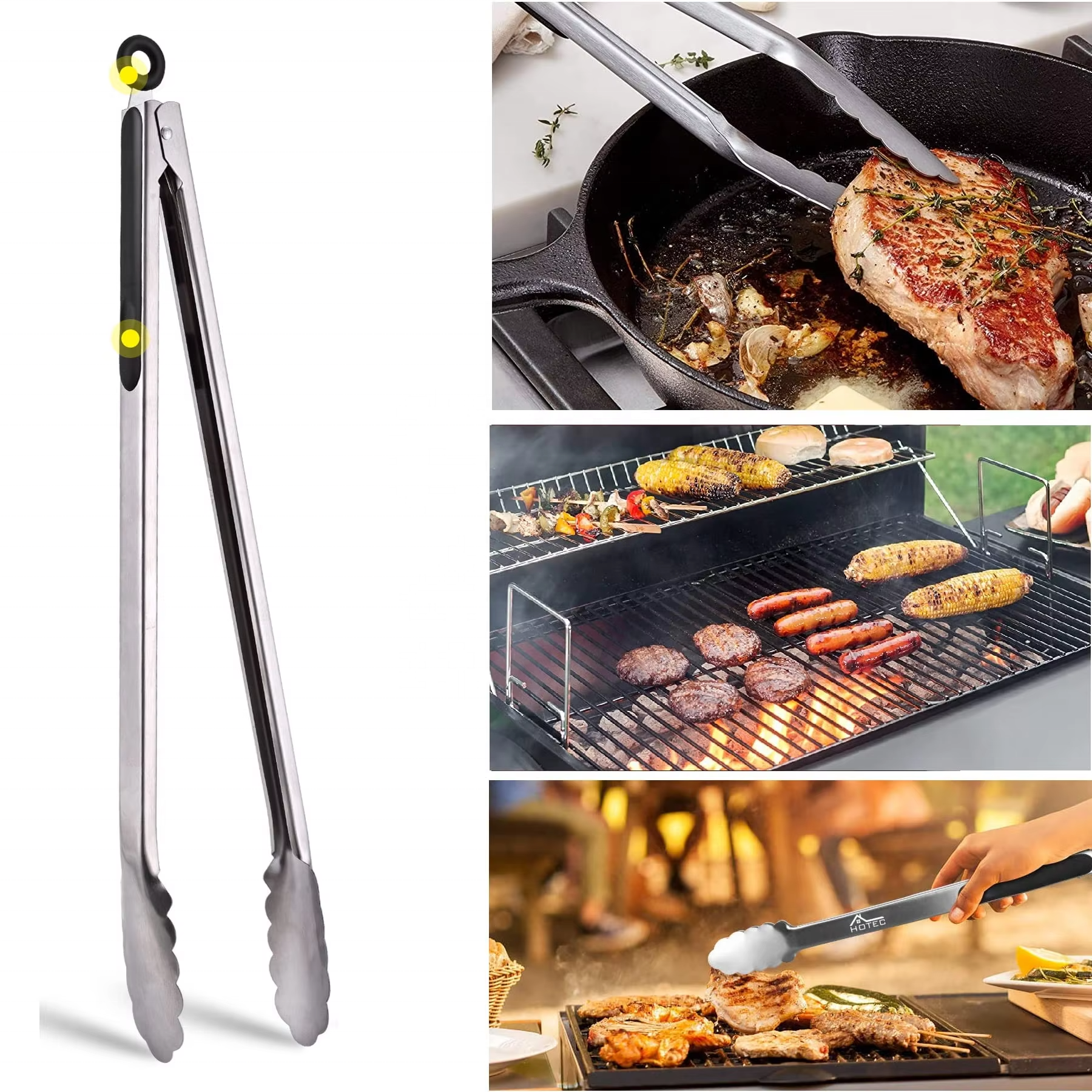 Pinza Tenaza de Acero Inoxidable 89617 Selecto