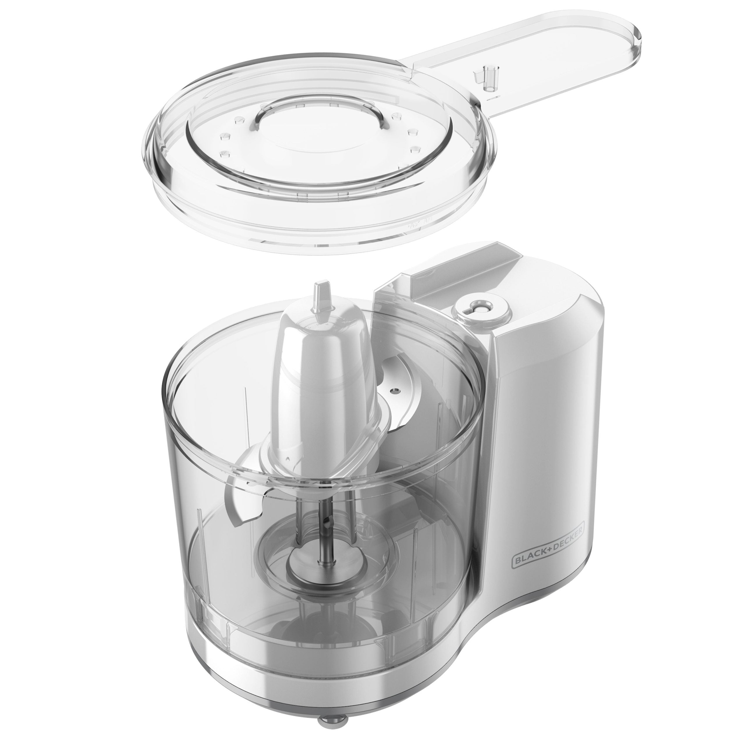 Procesador de Alimentos 1.5 Tazas 70W Black and Decker HC150W Picatodo.