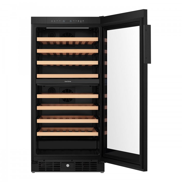 Vinera Enfriador de Vinos 8.5p3 76 Botellas Empotrable o de Piso Dual Zone con WiFi Hisense HWD076N3ASD