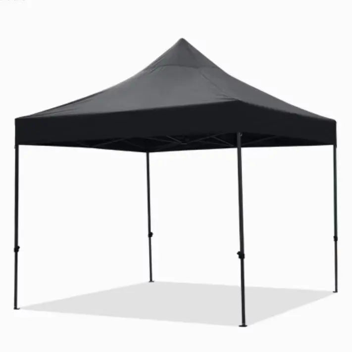 Tolda Plegable 3x3mts Negro HSTNT-M3-BK Gazebo. Carpa. Selecto