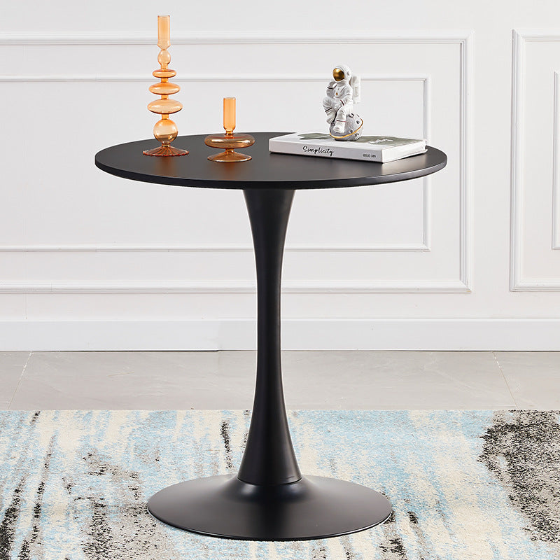 Mesa Redondo Negro 70x70cm NVS2540209 Selecto