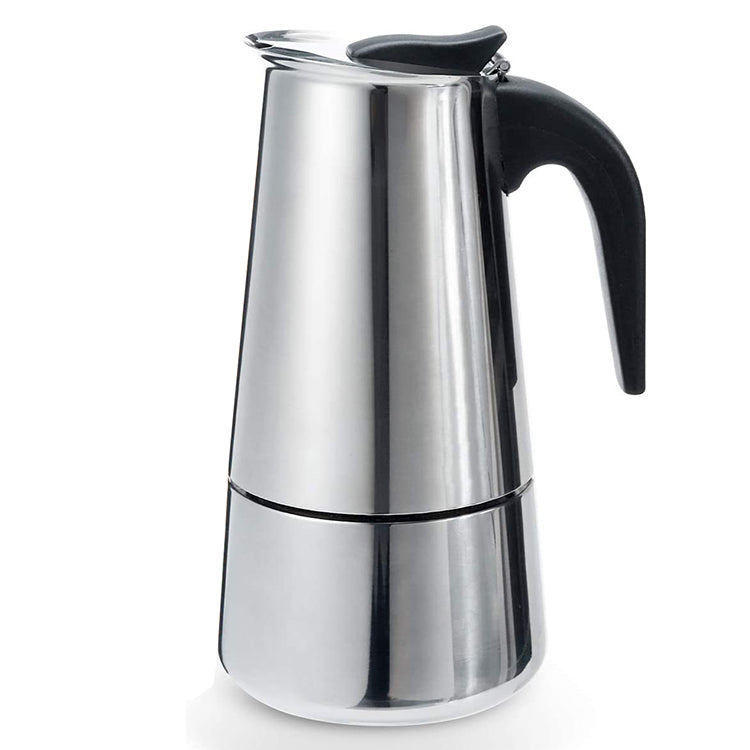 Cafetera de Espresso 12 Tazas Acero Inoxidable BP-2474 Selecto