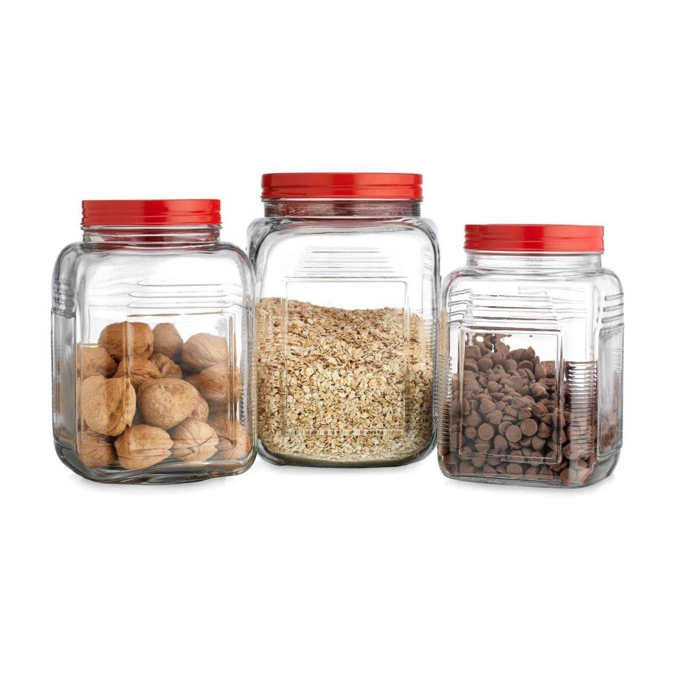 Envases Frascos de Vidrio con Tapa 1.0L / 1.9L / 2.6L / 4.5L Selecto