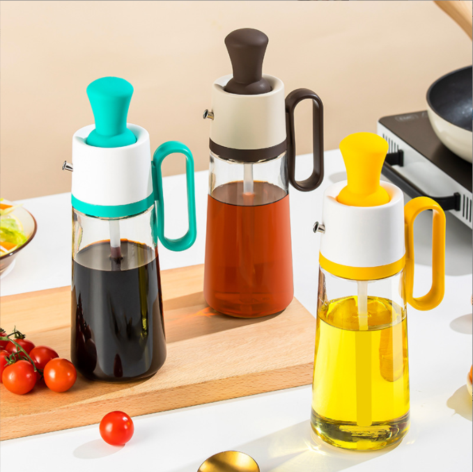 Dispensador de Aceite 550ml con Brocha 86923 Selecto