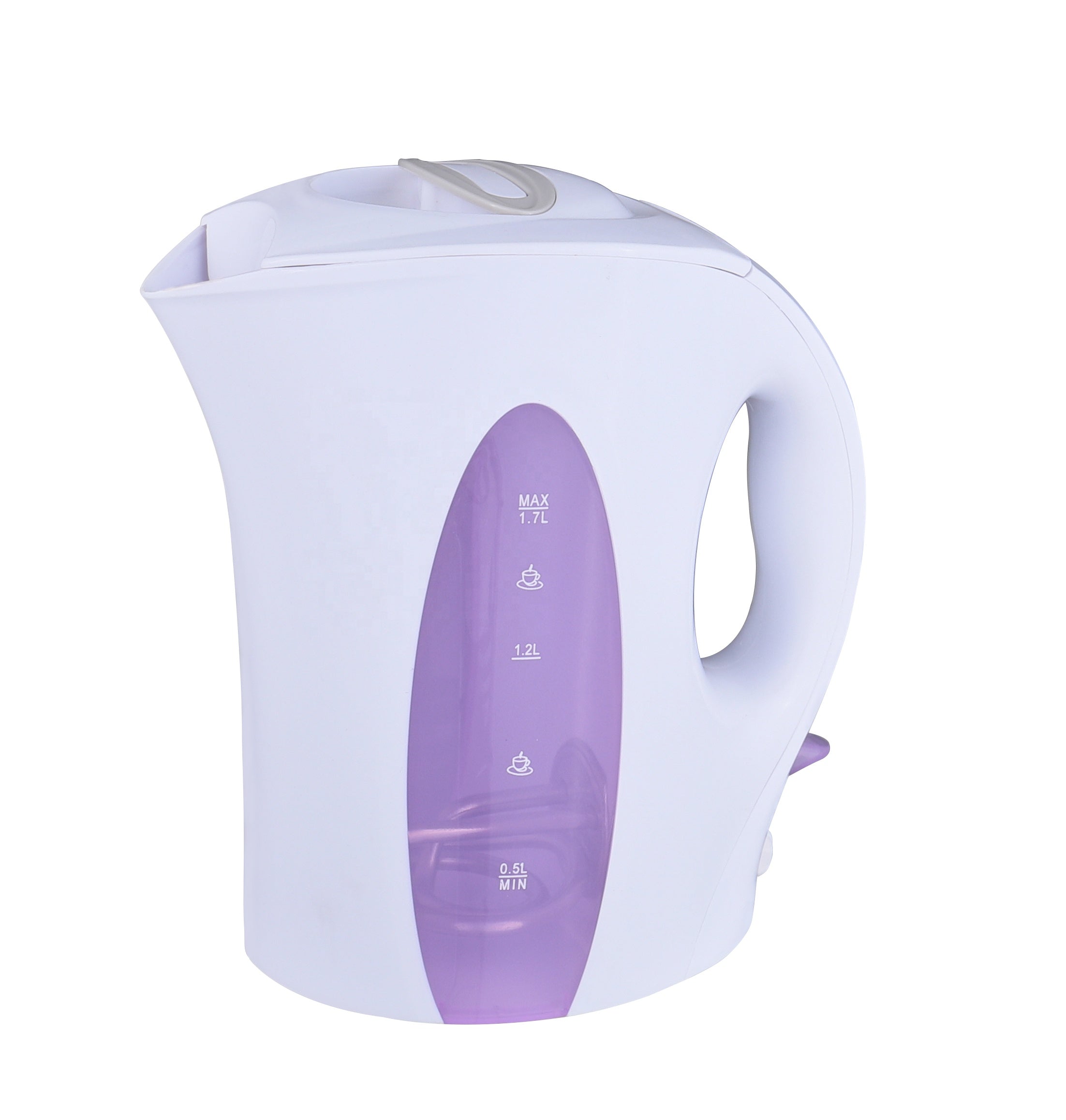 Tetera Eléctrica 1.7L Blanco y Negro Homestar HS-1-7K-GD Homestar