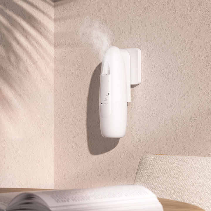 Difusor de Aromas de Aceites Esenciales Eléctrica Capacidad 100ml Cobertura 25m2 Blanco Compatible con APP Móvil y Bluetooth AE103-V3.0 Selecto