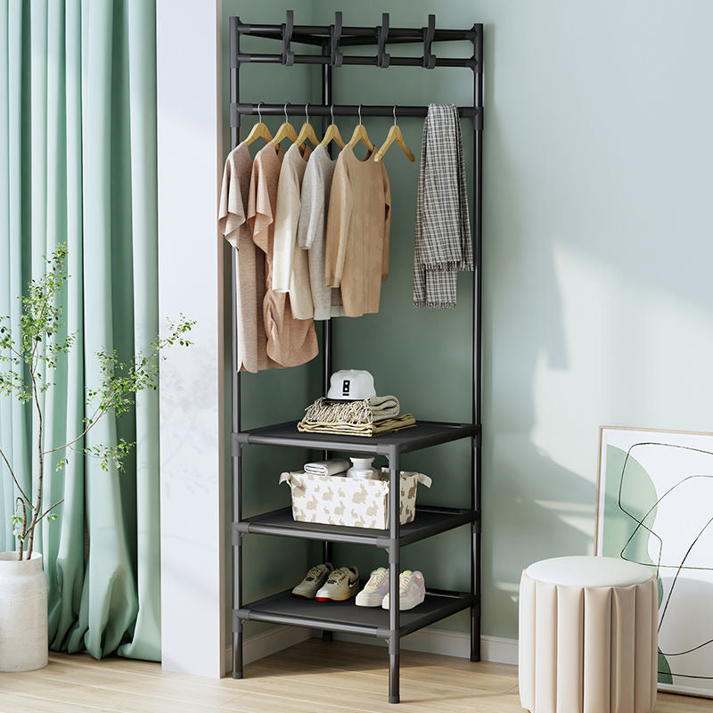 Perchero Tendedero de Ropa Multifuncional Moderno 43x43x175cm FSK10955