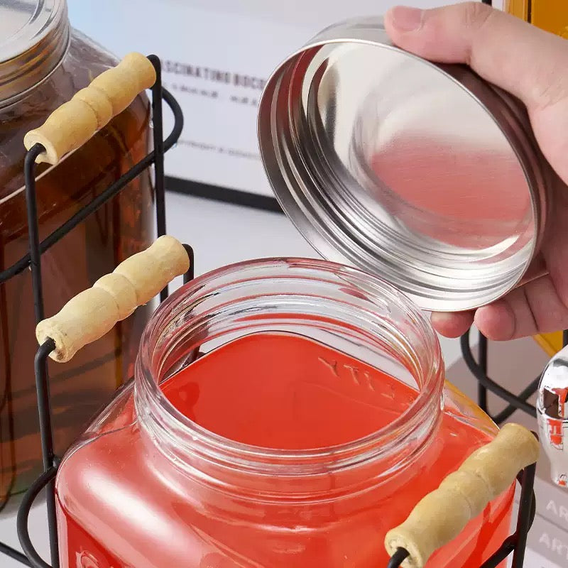 Envase de Vidrio con Dispensador 5L NS434044