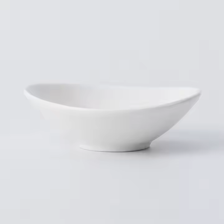 Plato Bowl Hondo de Cerámica Blanca 8" NS434870