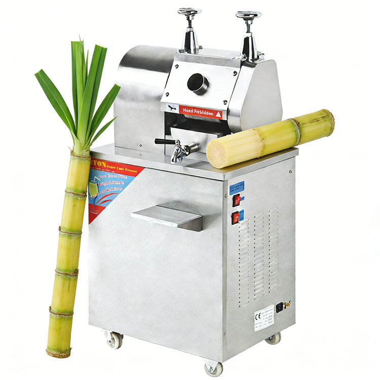 Máquina Extractor de Jugo de Caña de Azúcar con Rueditas 750W ZZJ-82