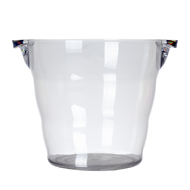 Hielera Transparente para Botellas 27.5×25cm – Calidad Profesional para Restaurantes y Hoteles - Cubitera Cubeta - Hielo - Champaña Champagne Cerveza | 717-AB11