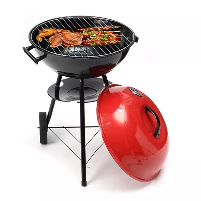 Barbacoa Asador a Carbón Portátil con Ruedas 17" NS423540 BBQ. Selecto