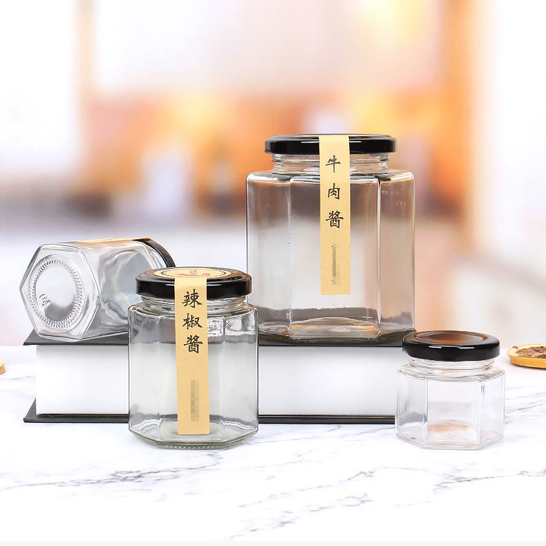 Envases Tarro de Vidrio con Tapa de 380ml / 500ml Frasco. Selecto
