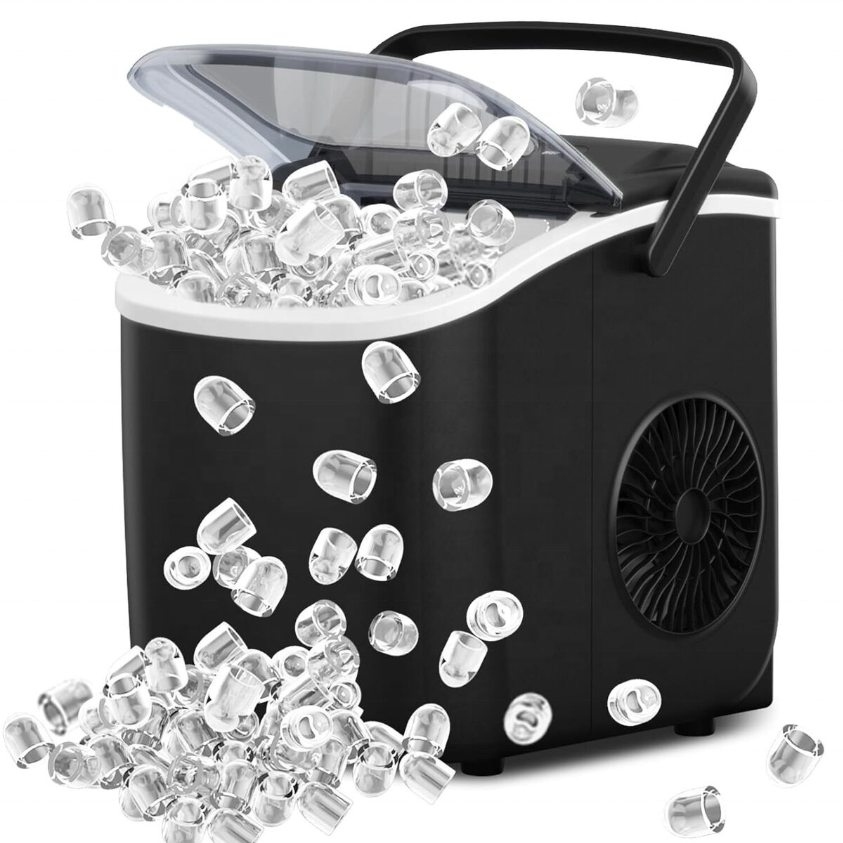 Máquina de Hielo Portátil Eléctrica 1.5L Negro Homestar HS-Z6Y1B Homestar