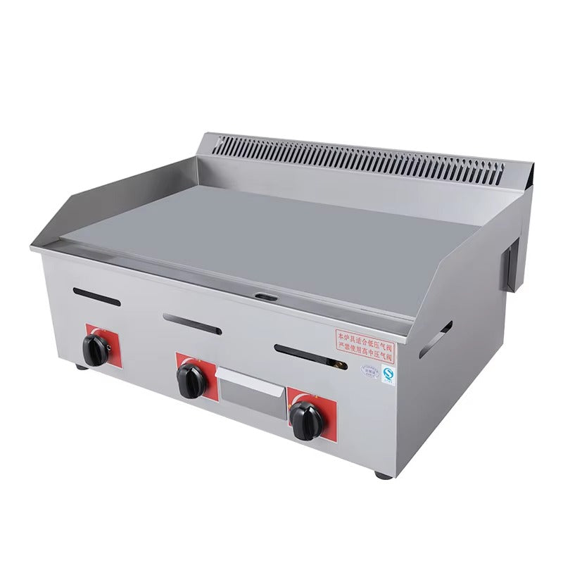 (LLEGANDO 10 DE JULIO) Plancha a Gas de Acero Inoxidable de 3 Quemadores 73cm HGG-730