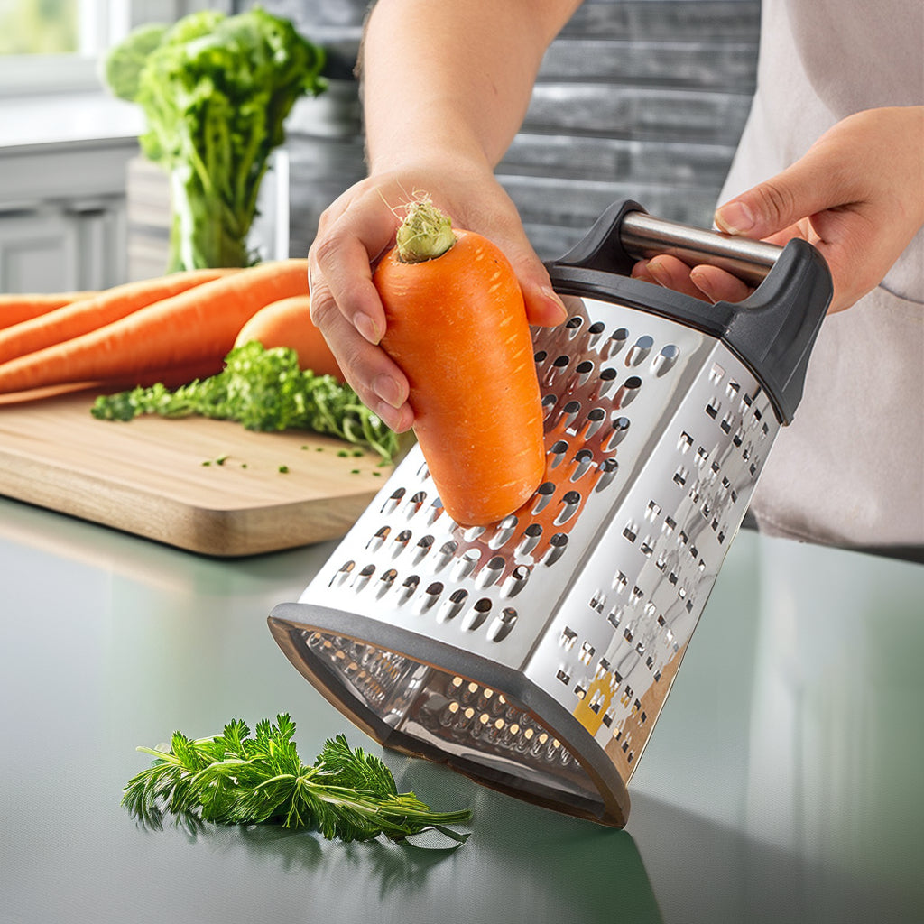 Rallador de Acero Inoxidable 4 Lados 9" Lotus 88385