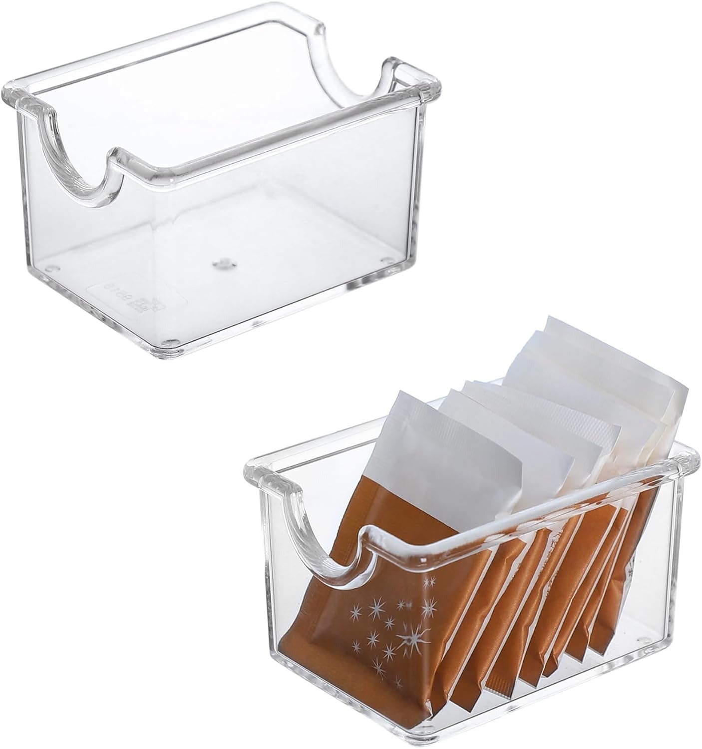 Soporte para Sobres de Azúcar en Acrílico Transparente 98901 Selecto