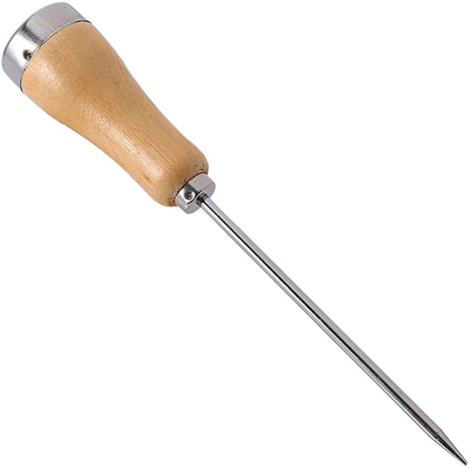 Punzón para Hielo de Acero Inoxidable con Agarre de Madera Lotus LHC-1001 LOTUS