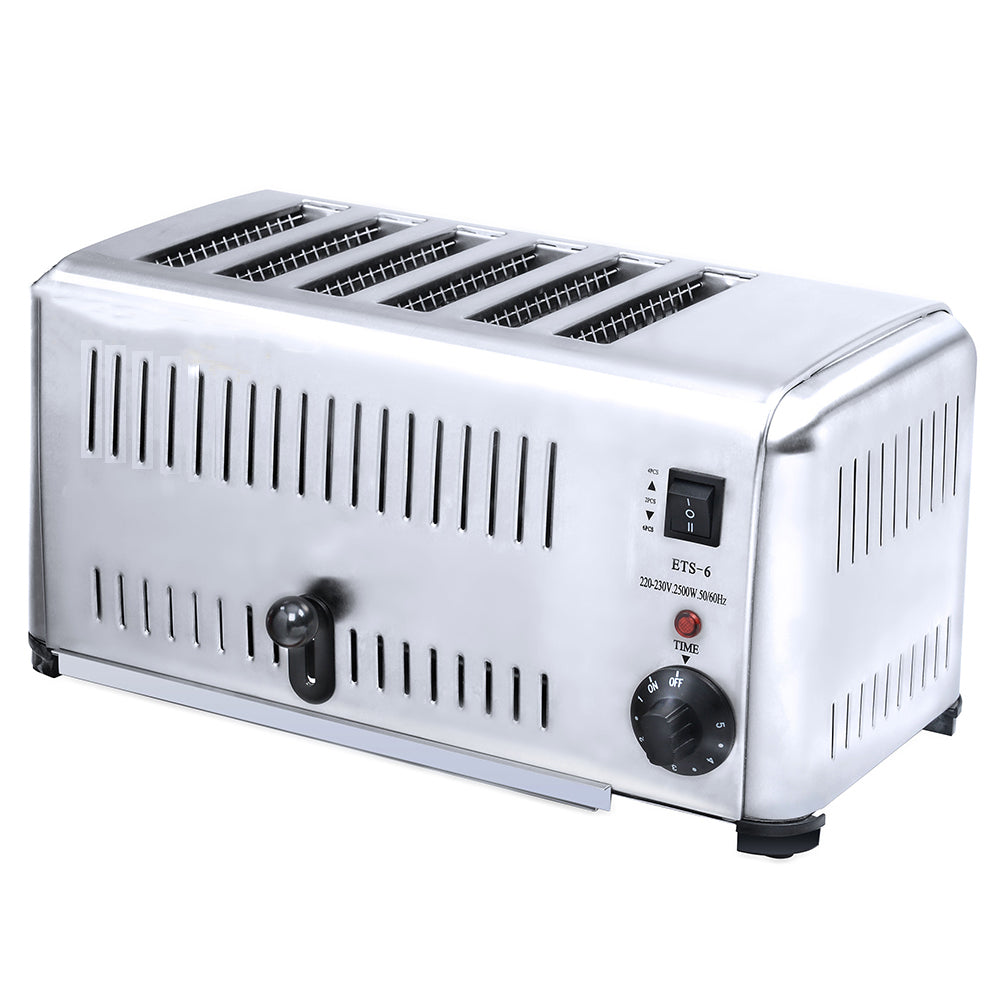 Tostadora de Pan 6 Rebanadas Eléctrica 110V/60Hz HET-6 Selecto
