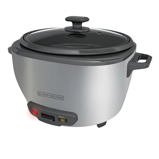 Arrocera Eléctrica 20 Tazas Gris Black and Decker RC5200M