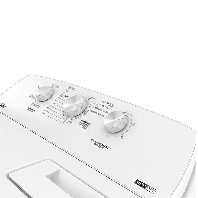 Secadora a Gas 18kg AutoDry Whirlpool 7MWGD1730JQ Whirlpool