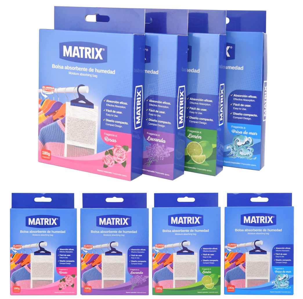 Deshumificador en Bolsas de 180g Matrix MT-SY-012 Humedad. MATRIX
