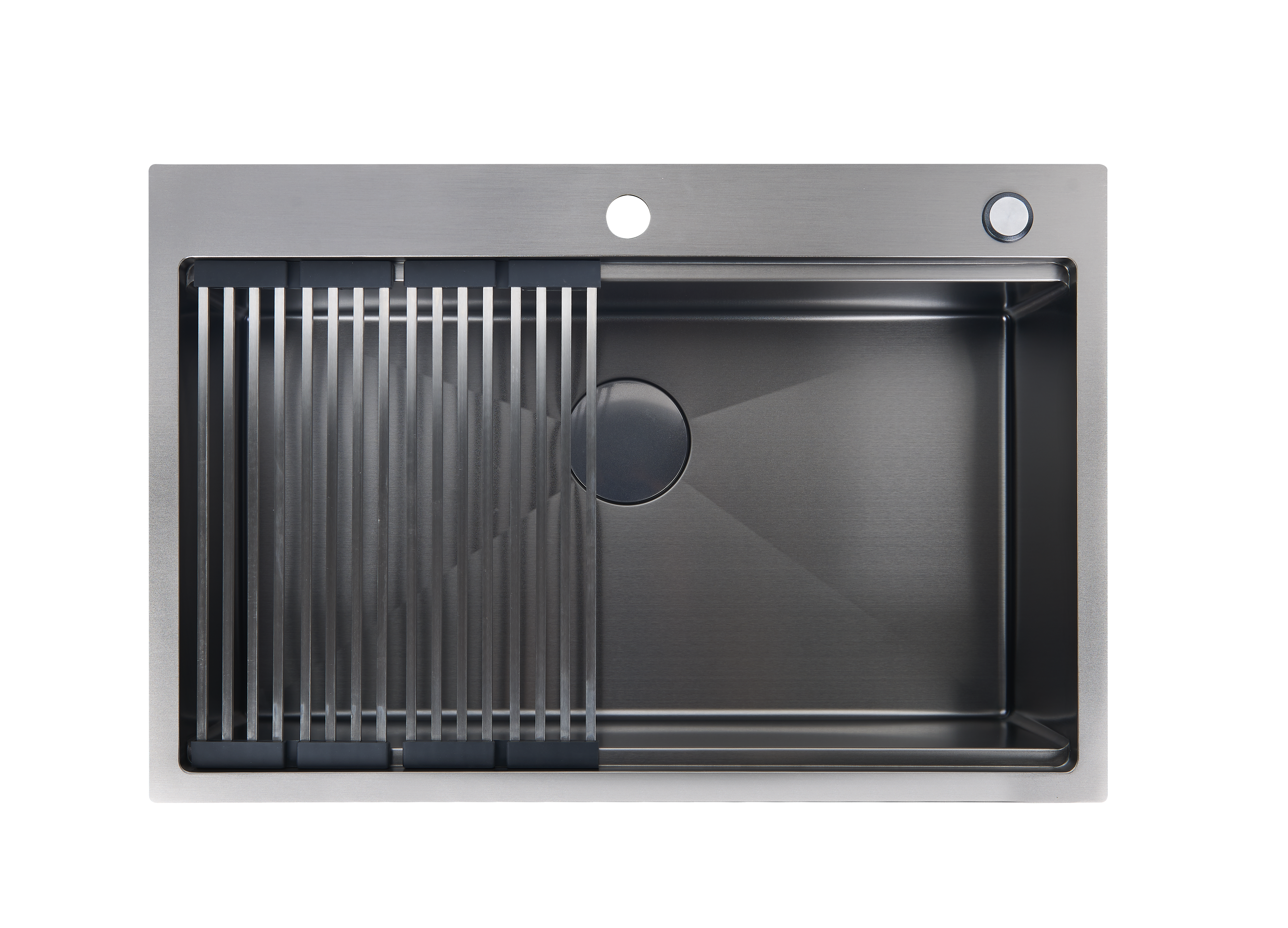 Fregador Sobre Bajo Tope de Acero Inoxidable Deluxe Ontario (BS) Gasco