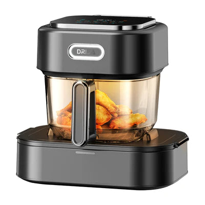 Freidora de Aire y Vaporera Porchetta 2 en 1 (4.5L Freidora) (7.0L Vaporera) Drija DRIJA