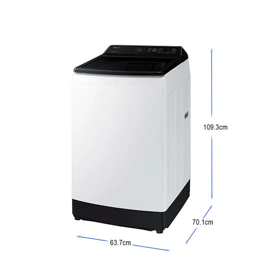 Lavadora Carga Superior 19kg Ecobubble Inverter Samsung WA19CG6442BWAP Samsung