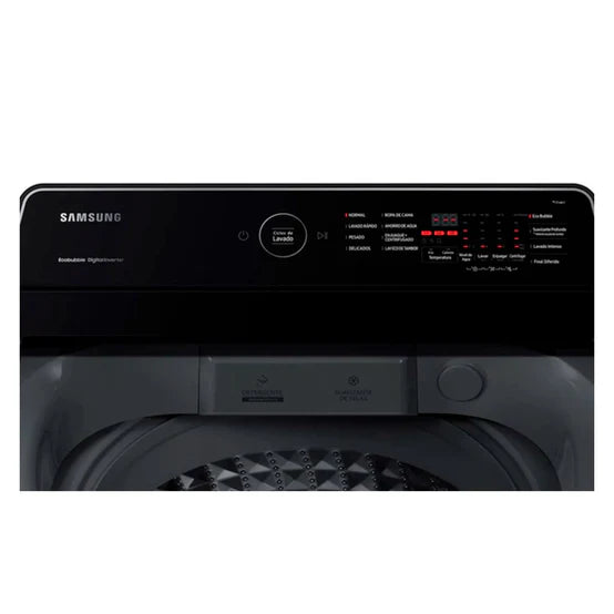 Lavadora Carga Superior 19kg Ecobubble Inverter Samsung WA19CG6442BWAP Samsung