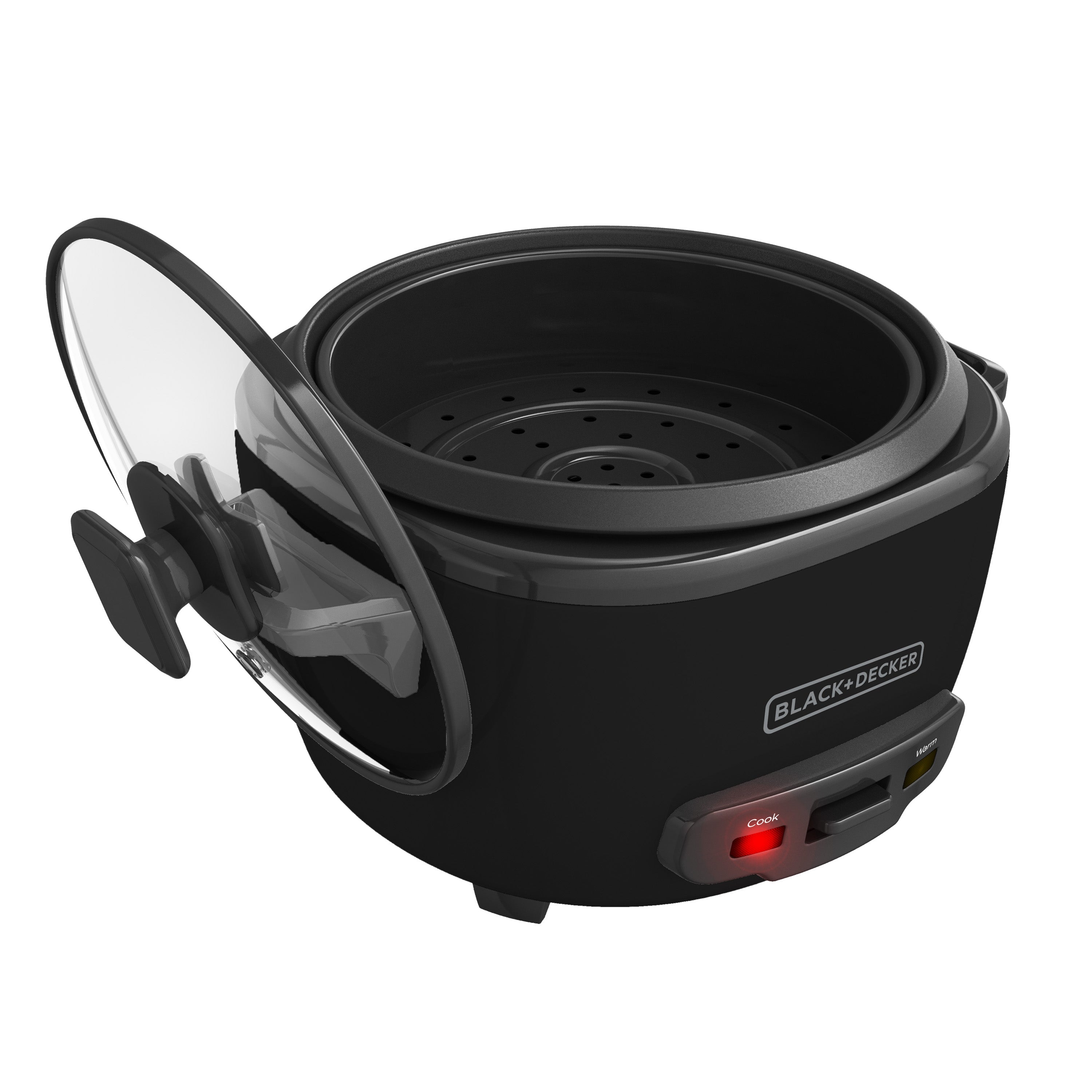 Arrocera Eléctrica 14 Tazas 1.2L Negro Black and Decker RC514B BLACK + DECKER